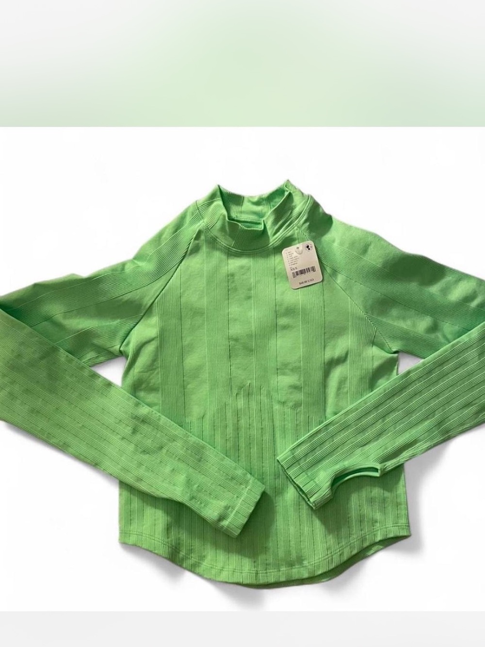 FP movement NWT Ribbed Long Sleeve workout shirt
